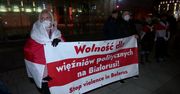 Akcja solidarnościowa we Wrocławiu dla białoruskich więźniów politycznych.