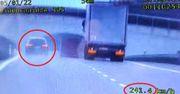 Jechał autostradą A2 ponad 240km/h. Zapłacił 2,5 tysiąca złotych mandatu