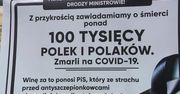“To jest wasza wina, że ludzie umierają”. Lewica obciąża rząd za bezczynność, gdy liczba ofiar pandemii w Polsce przekroczyła 100 tysięcy.