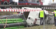 Wypadek busa na A4 w okolicach Krapkowic. Trzy osoby zginęły, a jedna została ciężko ranna.