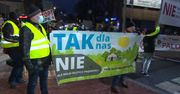 Mieszkańcy Katowic protestowali przeciw planom budowy linii kolejowej do CPK. Miałaby biec przez południowe dzielnice
