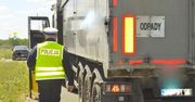 KAS zatrzymała transport 27 ton nielegalnych odpadów.