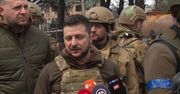 Wołodymyr Zełenski pojawił się w Buczy.