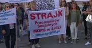 Kolejny protest pracowników socjalnych w Łodzi. “Zarabiamy na poziomie pomocy biurowej czy kuchennej”