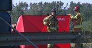 Czołowe zderzenie na drodze ekspresowej. Zmarł kierowca jadący pod prąd