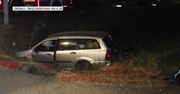 Pijane nastolatki wjechały samochodem do rowu. Wzięły kluczyki pod nieobecność rodziców