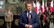 Błaszczak do ślubujących żołnierzy: “Wiecie, co zrobić i jak się należy zachować, gdyby ojczyzna wezwała”