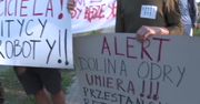 “Chcemy prawdy!” Protest mieszkańców i przedsiębiorców znad Odry