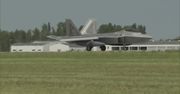 Myśliwce F-22 Raptor wylądowały w Łasku. Mają wzmocnić tarczę powietrzną NATO