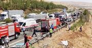 Tragiczny wypadek na autostradzie w Turcja. Zginęło 16 osób