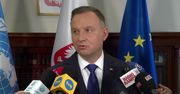 “Wycofanie się rosyjskich sił i powrót Ukrainy do jej granic”. A. Duda o warunkach zakończenia wojny