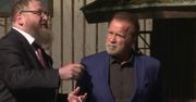 Arnold Schwarzenegger odwiedził Auschwitz