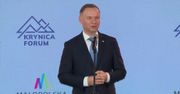 Prezydent w Krynicy: Polacy przetrwają kryzys dzięki umiejętności kombinowania