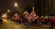 Protest przed białoruskim konsulatem w Białymstoku. Upamiętnienie ofiar reżimu w Łukaszenki
