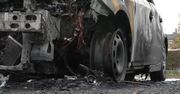 Dziewięć aut spłonęło w Słupsku jednej nocy. Policja zatrzymała podpalacza