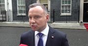Prezydent w Londynie: Chciałbym, żeby polskie firmy uczestniczyły w odbudowie Ukrainy