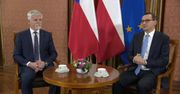 “Wspaniałe mieć tak dobrego przyjaciela”. Prezydent Czech spotkał się z premierem Morawieckim