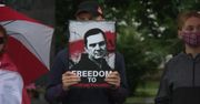 Pikieta solidarności z uwięzionym przez białoruski reżim Andrzejem Poczobutem