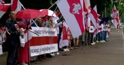 Łańcuch solidarności w Białymstoku. Wsparcie dla Białorusinów