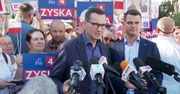 Morawiecki: PiS jest najlepszym wyborem, nawet jak się potykamy to przepraszamy za błędy