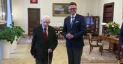 Hołownia spotkał się z prof. Strzemboszem. “Stoi przed nami człowiek, który mógłby mieć na imię praworządność”