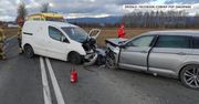 Zderzenie dwóch samochodów w Białce Tatrzańskiej. Sześć osób zostało rannych