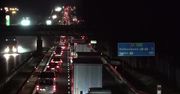 Korek na na autostradzie A6 do przejścia w Kołbaskowie-Pomellen. Przyczyną wzmożone kontrole na granicy