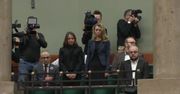 Żony Kamińskiego i Wąsika przyszły na posiedzenie Sejmu