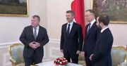 Nowy król Danii Fryderyk X rozpoczął wizytę w Polsce. Ceremonia powitania przed Pałacem Prezydenckim