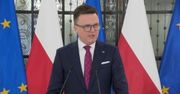 “To był akt politycznego chuligaństwa, wandalizmu”. Hołownia o przepychankach przed Sejmem