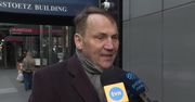 R. Sikorski o słowach D. Trumpa: NATO nie jest firmą ochroniarską tylko sojuszem wojskowym
