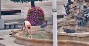 Niecodzienna kąpiel w fontannie.  Mężczyzna ukarany za wybryk w centrum Gorzowa