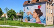 Nowy mural w Pile