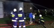 Pożar stodoły w Walentynowie