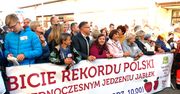Biliśmy Rekord Polski w Jedzeniu Jabłek