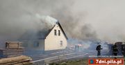 Potężny pożar w Brzostowie