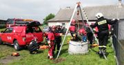 Ewakuacja z głębokiej studni