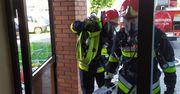 Strażacy ćwiczyli na wieżowcach