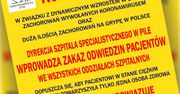 Szpital w Pile wprowadził zakaz odwiedzin