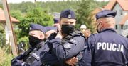 Nalot policji na Byszki