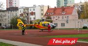 LPR lądował na boisku SP nr 4 w Pile