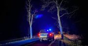 Nocne zdarzenie na drodze 190 między Białośliwiem a Szamocinem