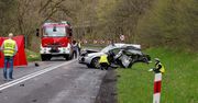 Auto rozerwane na pół. Straszny wypadek koło Jastrowia