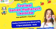 Festiwal Baniek Mydlanych i Kolorów na stadionie przy Okrzei w Pile