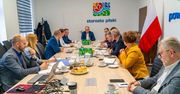 Spotkanie starosty pilskiego z burmistrzami i wójtami