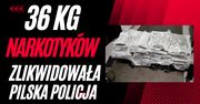 Pilska policja przechwyciła 36 kg narkotyków