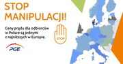 „Stop manipulacji!” – PGE startuje z kampanią informacyjną dotyczącą cen energii