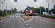 Uszkodzony gazociąg. DK10 zamknięta