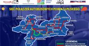 Połączenia autobusowe w 2024 r. w gminach powiatu pilskiego