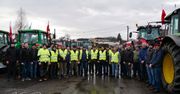 Protest rolników na drogach i w Pile
